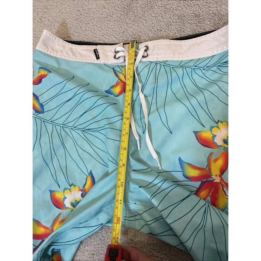 ONeill‎ Hyperfreak Board Shorts Swim Trunks Mens Size 29 Multicolor Floral